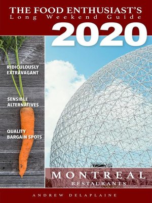cover image of 2020 Montreal Restaurants